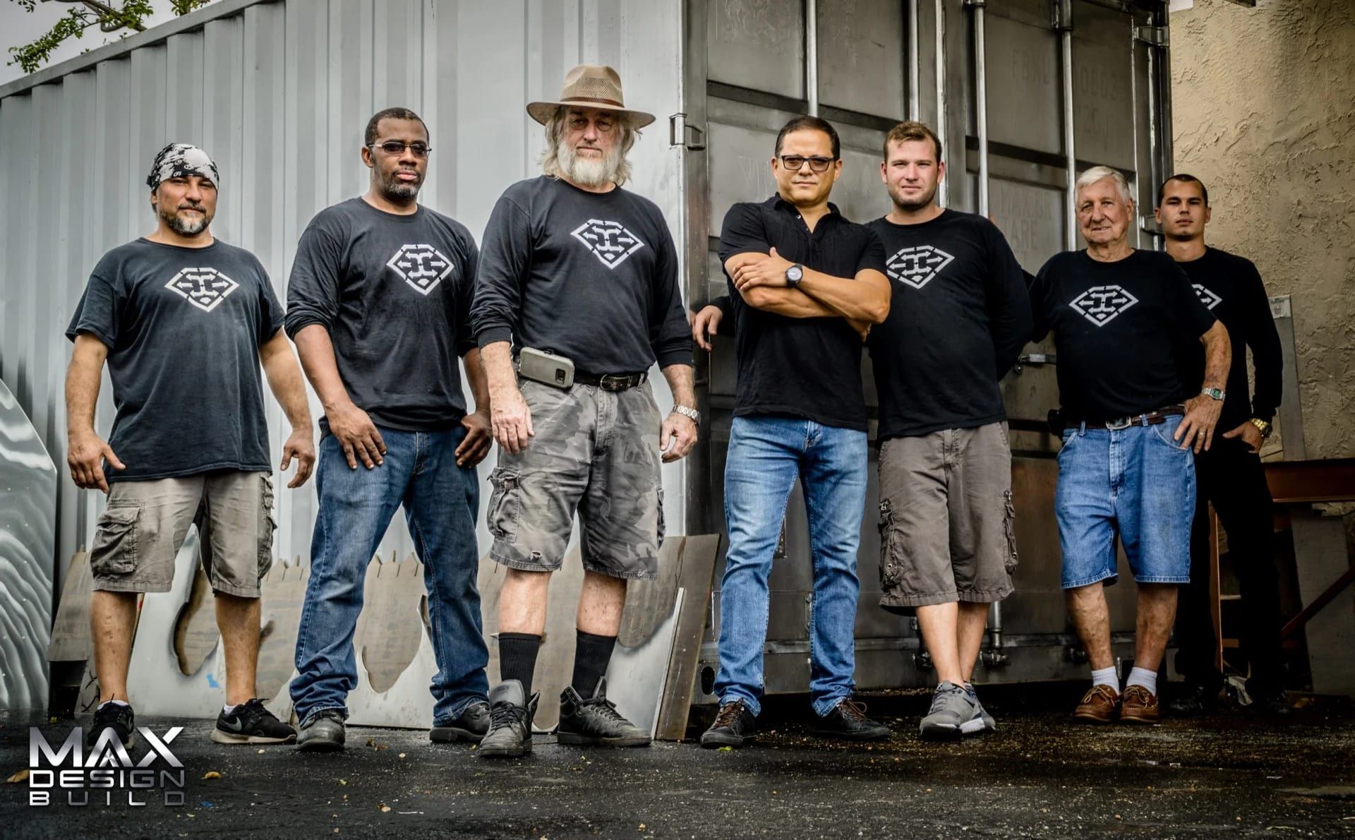 The Max Design Build crew